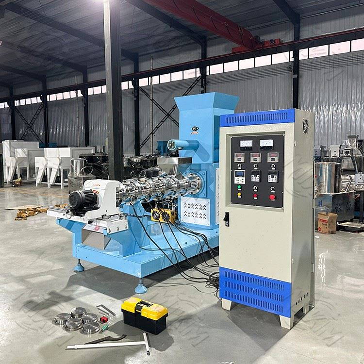 50~150kg/h Floating Fish Feed Pellet Extruder Machine For Sale high quality
