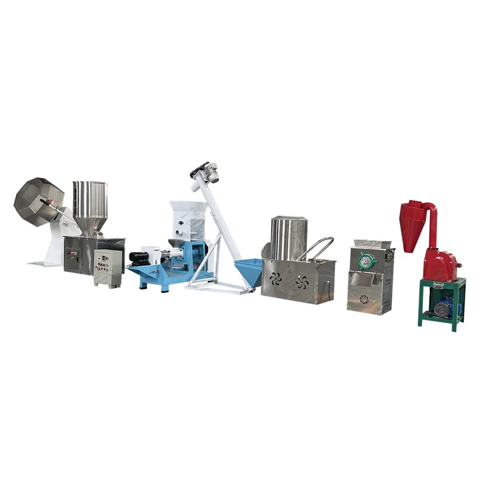 خط إنتاج بيليه الأسماك والروبيان