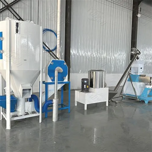 خط إنتاج تغذية السمكة