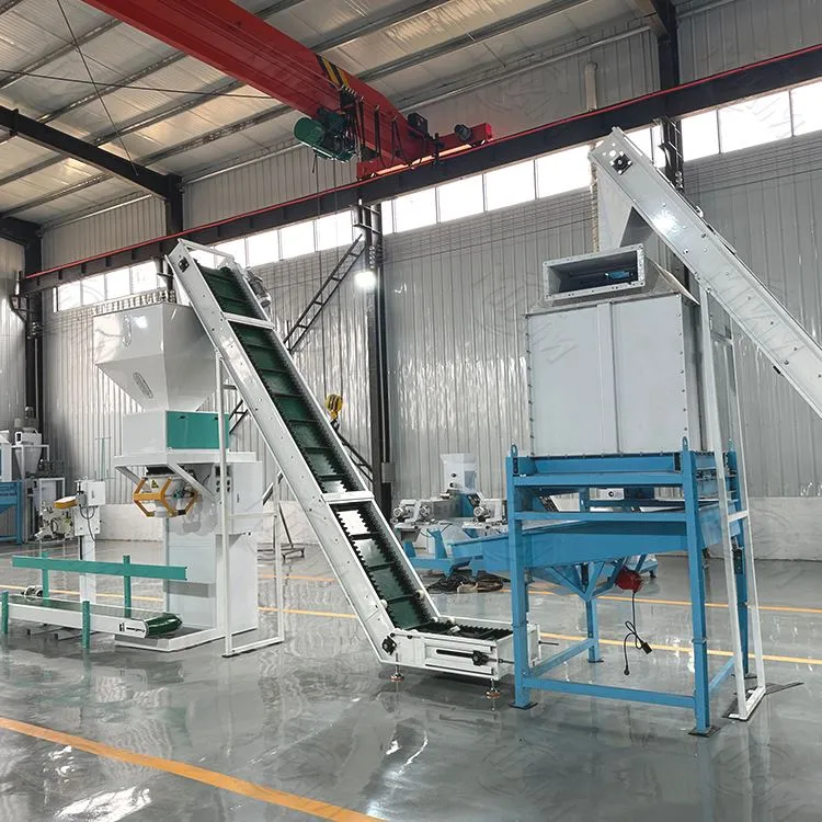 خط إنتاج العلف الحديث